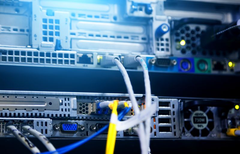 Data Center with Servers